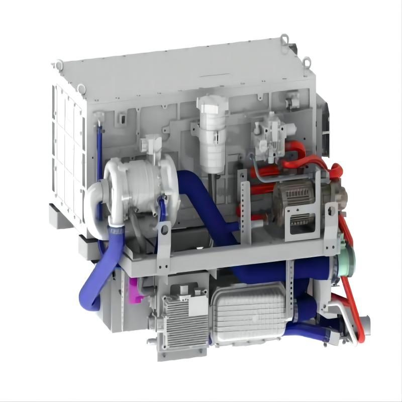 125KW avtomobil proton mübadiləsi membran hidrogen yanacaq hüceyrəsi sistemi
