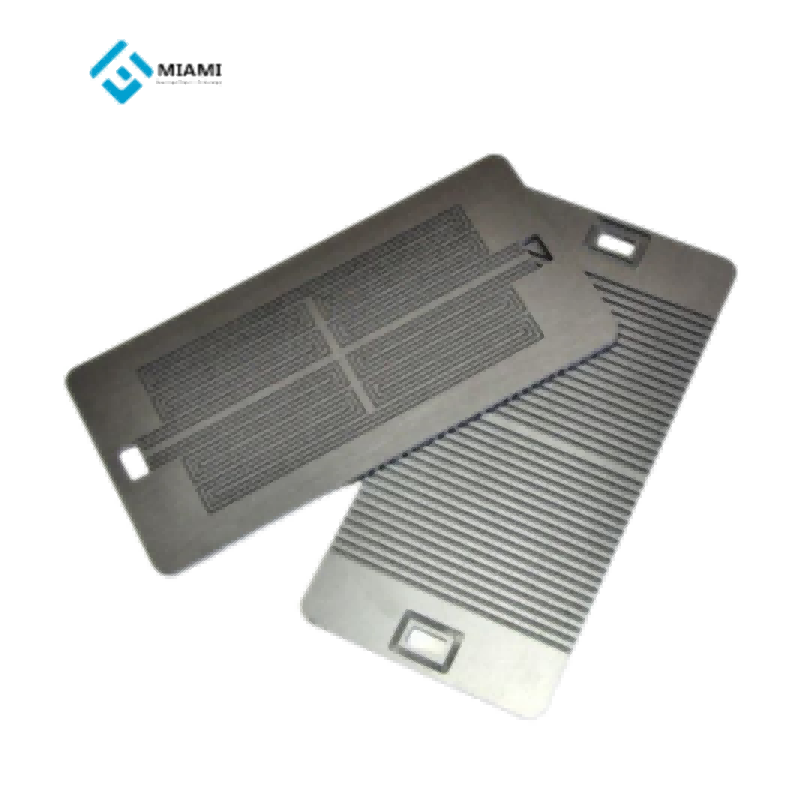 Hidrogen yanacaq hüceyrələri və elektrozers üçün qrafit bipolar plitələri