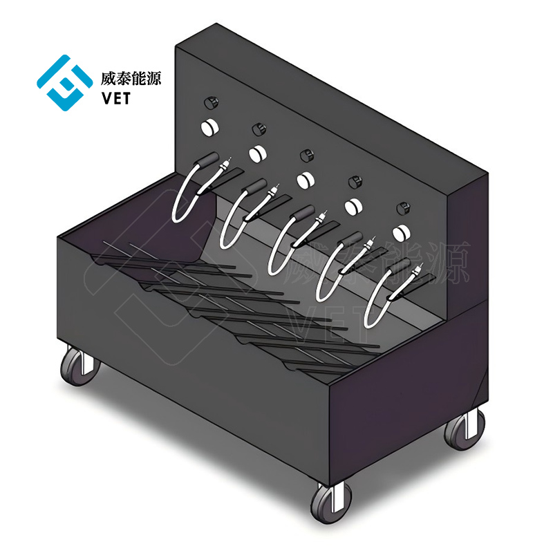 Qatı dövlət hidrogen anbarı və generator maşını