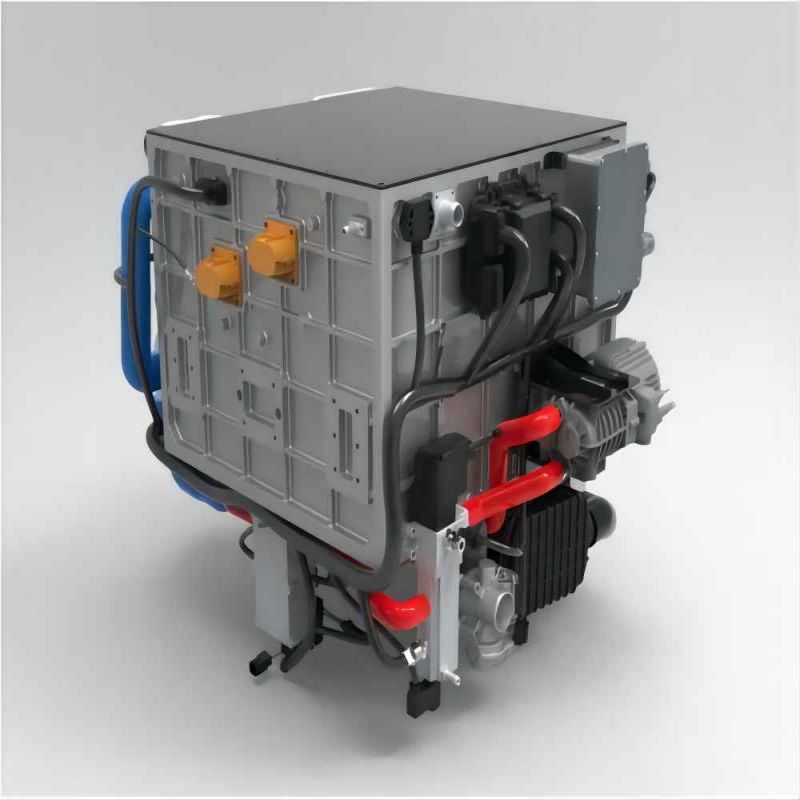 Avtomobil istifadəsi üçün su ilə soyudulmuş 100KW hidrogen yanacaq hüceyrəsi yığını