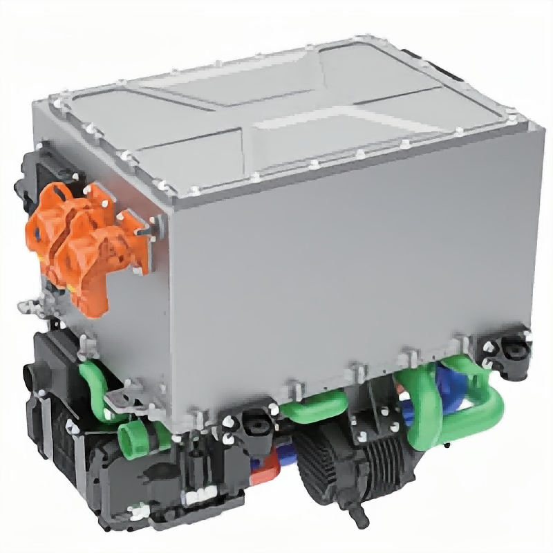 su ilə soyudulmuş 80kw avtomobil hidrogen yanacaq hüceyrəsi mühərriki